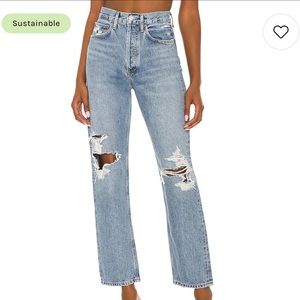 AGOLDE - 90s Crop Loose Fit Jeans